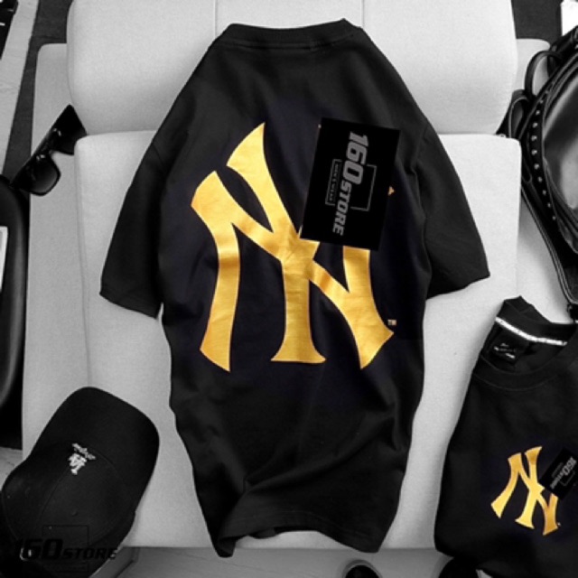 [HCM]ÁO THUN UNISEX MLB GOLD NHIỀU MÀU