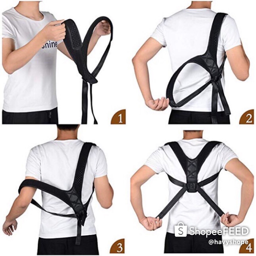 Đai chống gù lưng nam nữ Posture corrector