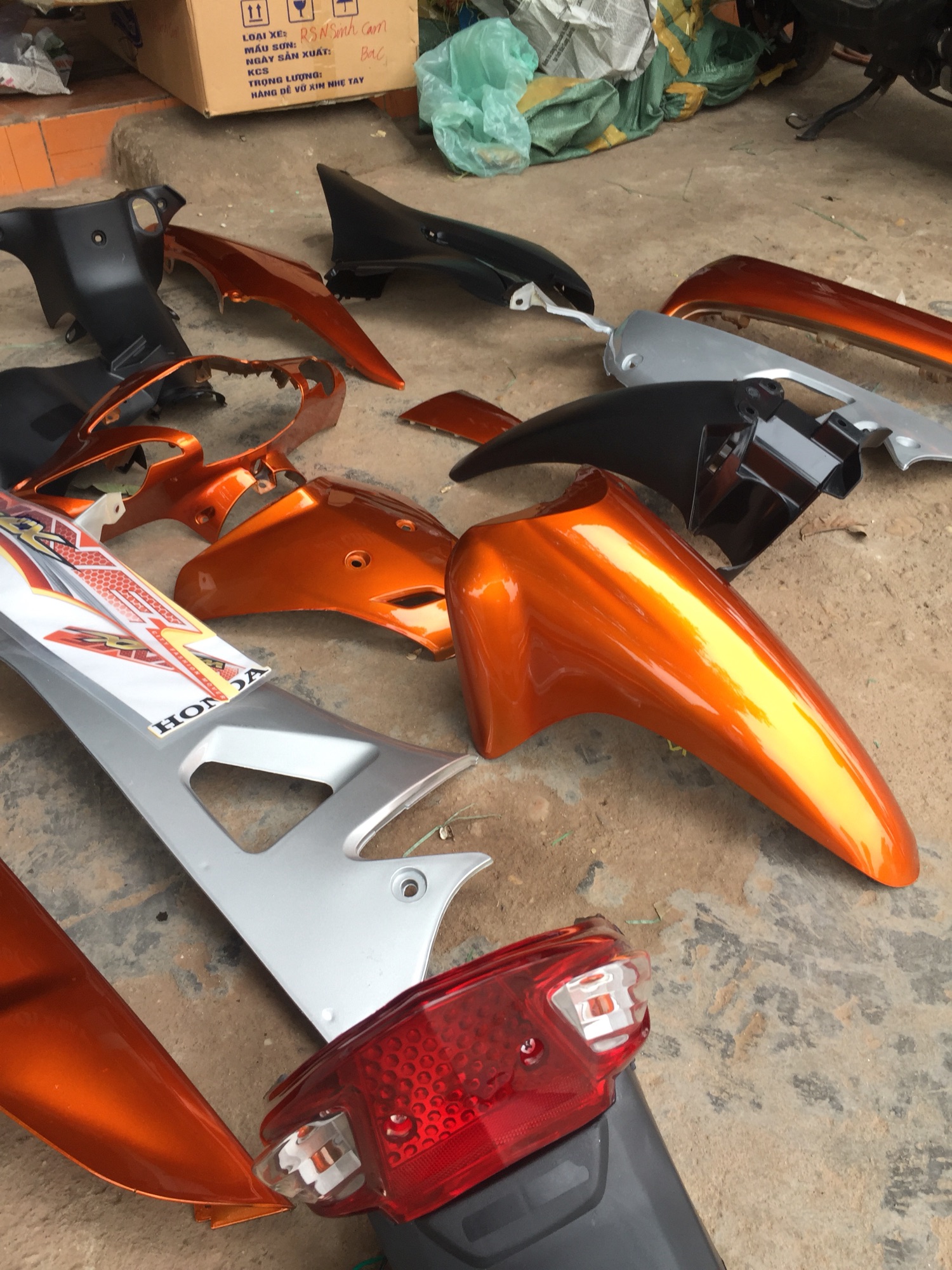 Bộ nhựa full dàn áo xe Wave 50cc Wave 216 Wave 100