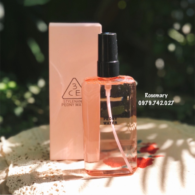 Xịt Khoáng 3CE Peony Water