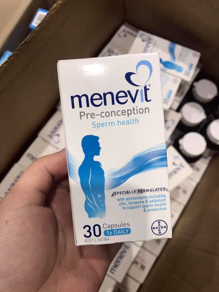 Menevit Pre-Conception Sperm Health 30 viên