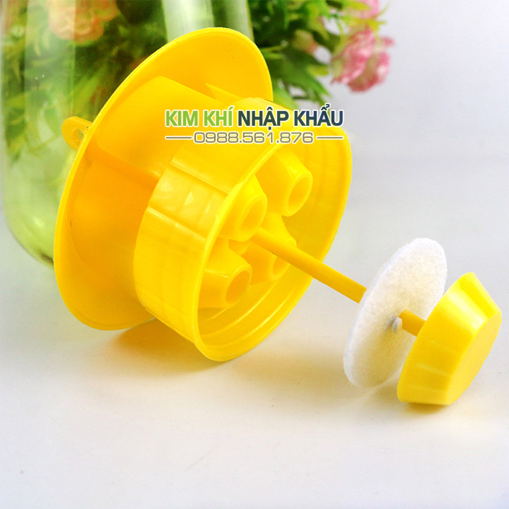 Đèn bẫy nhốt ruồi vàng kèm thuốc nhử
