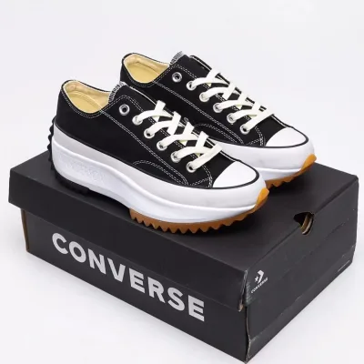 Giày Converse 1790s Run Star Hike đen thấp cổ ( Tặng túi converse+ bill + tất)