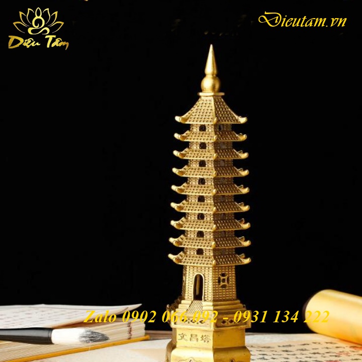 Tháp Văn Xương Đồng nguyên chất phong thủy kích hoạt sao văn xương khai thông con đường học vấn kinh doanh