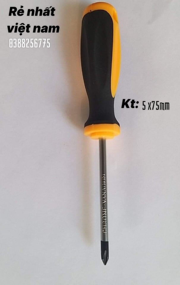 Tua vít đầu bake kích thước 5x75mm