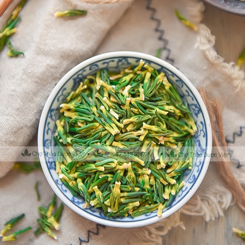 Trà tâm sen khô 100g, tim sen sao thơm, trà tâm sen, không lẫn tạp chất - Chợ Thảo Dược Việt