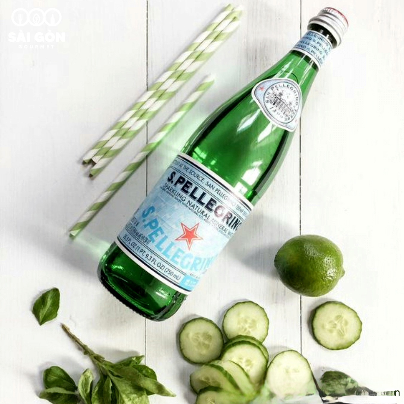 Nước khoáng có ga tự nhiên 500ml (Sanpellegrino - chai thủy tinh)