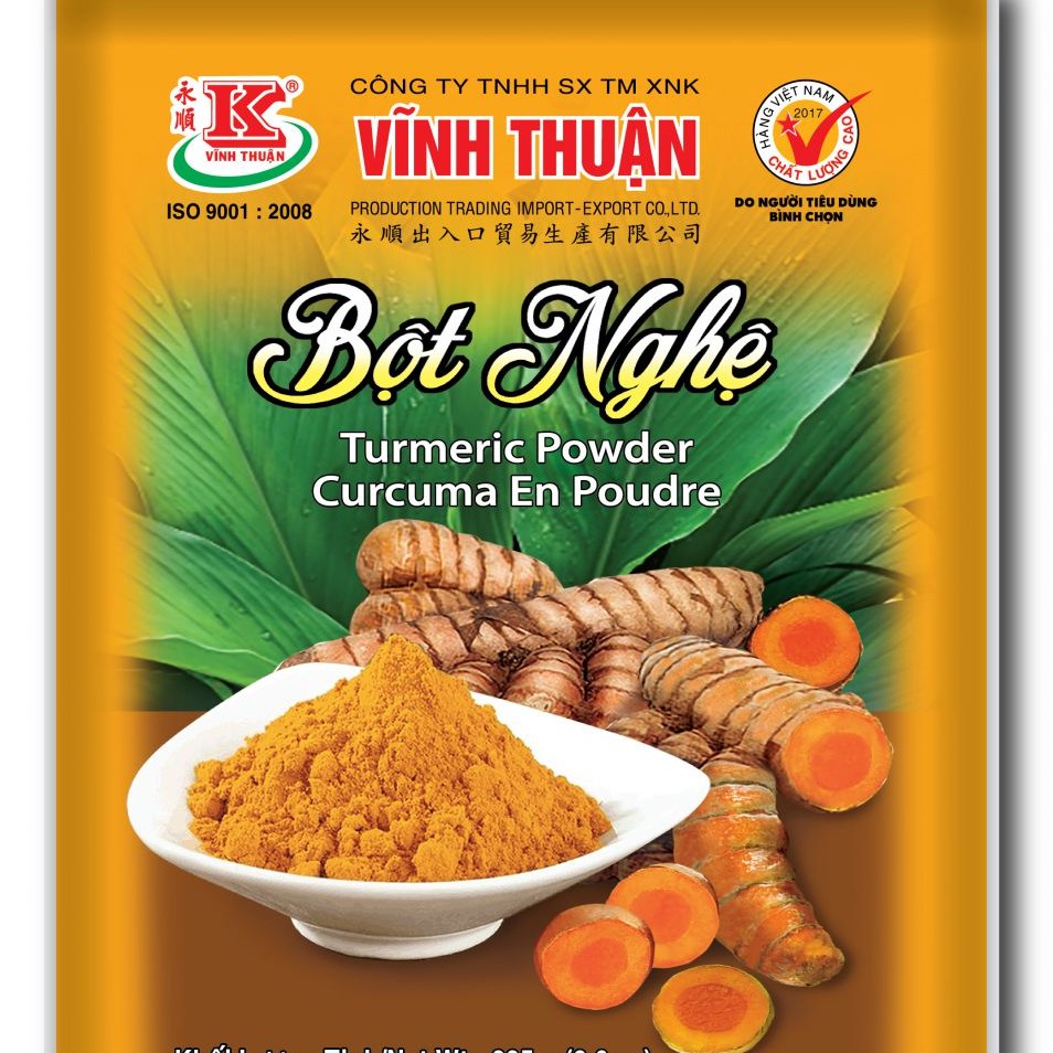 [Freeshipmax]Bột Nghệ Vĩnh Thuận -gói 50g