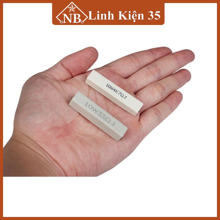 Trở công suất 10W 5% nhiều giá trị tùy chọn