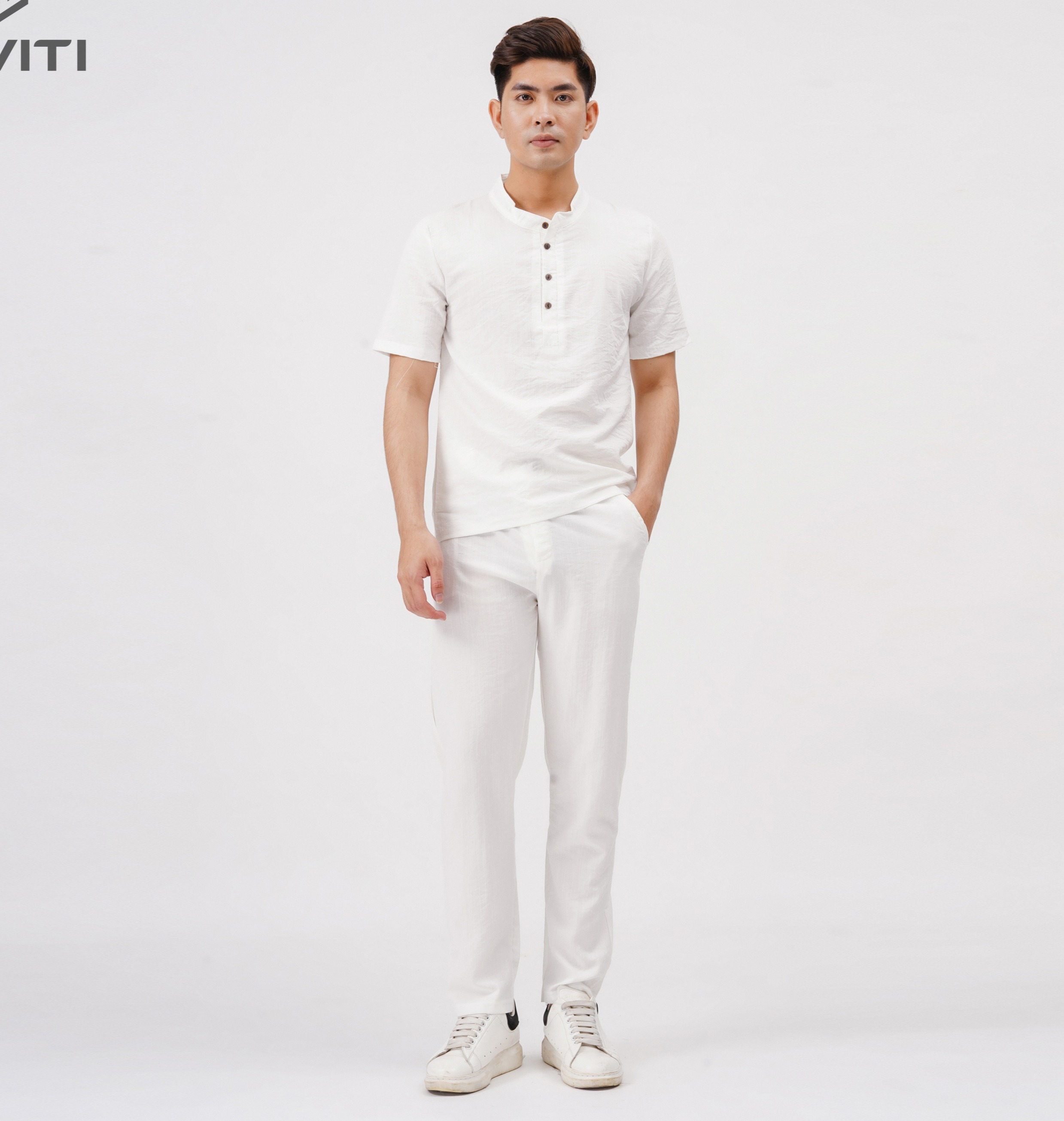 Bộ đũi nam Quần Dài Áo Cộc ( Mát - Nhẹ Như Không) BD132