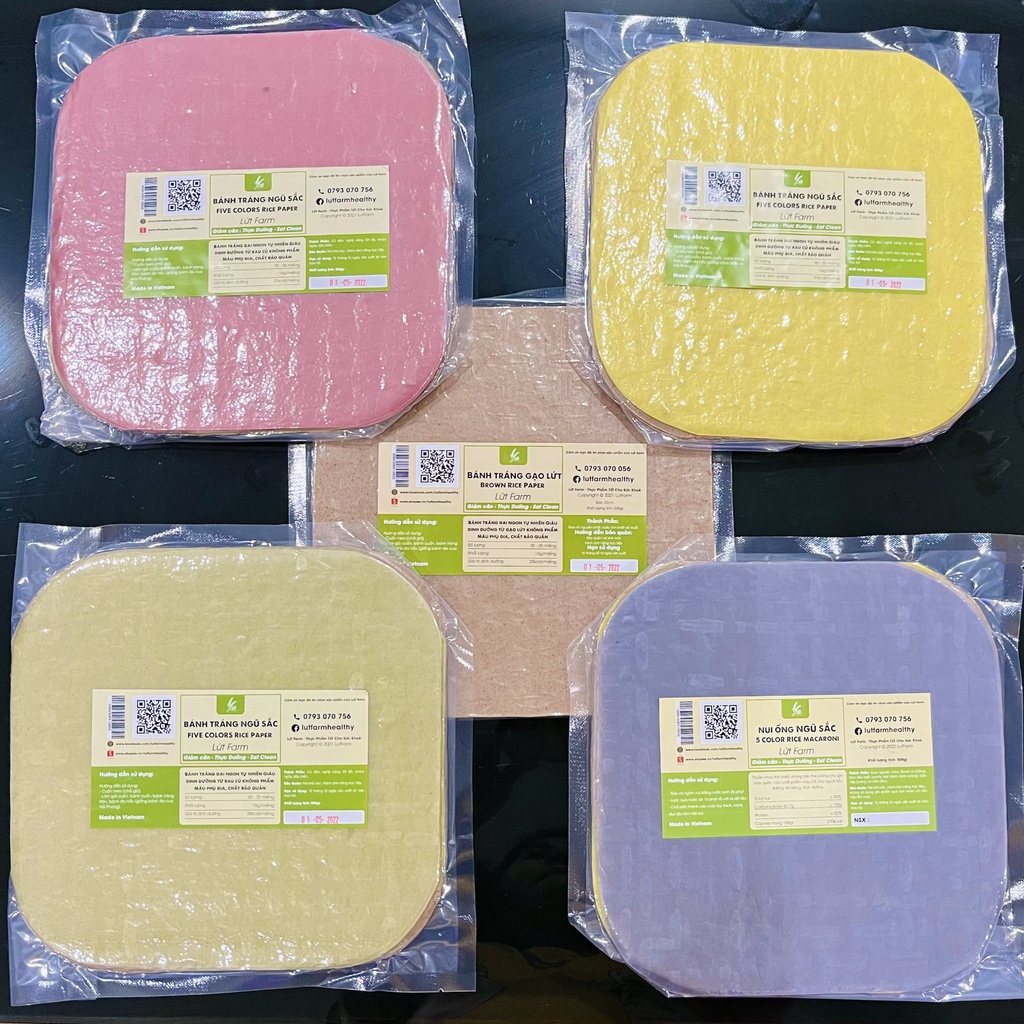 [COMBO 05] Rau củ ngũ sắc Lứt Farm