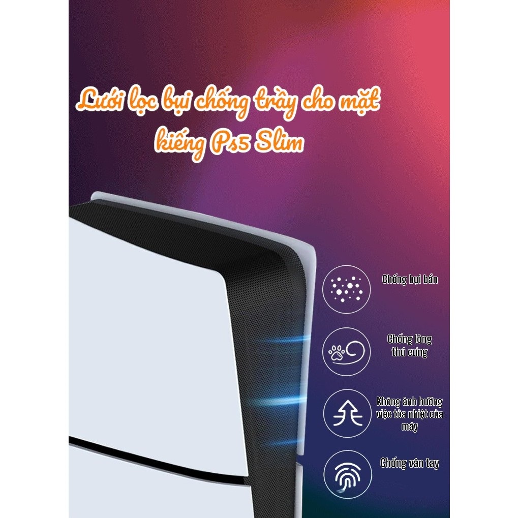 Vỏ Máy Ps5 Fat và Cover Máy Ps5 Slim và Lưới Lọc Bụi Ps5 Fat, Slim và Pro