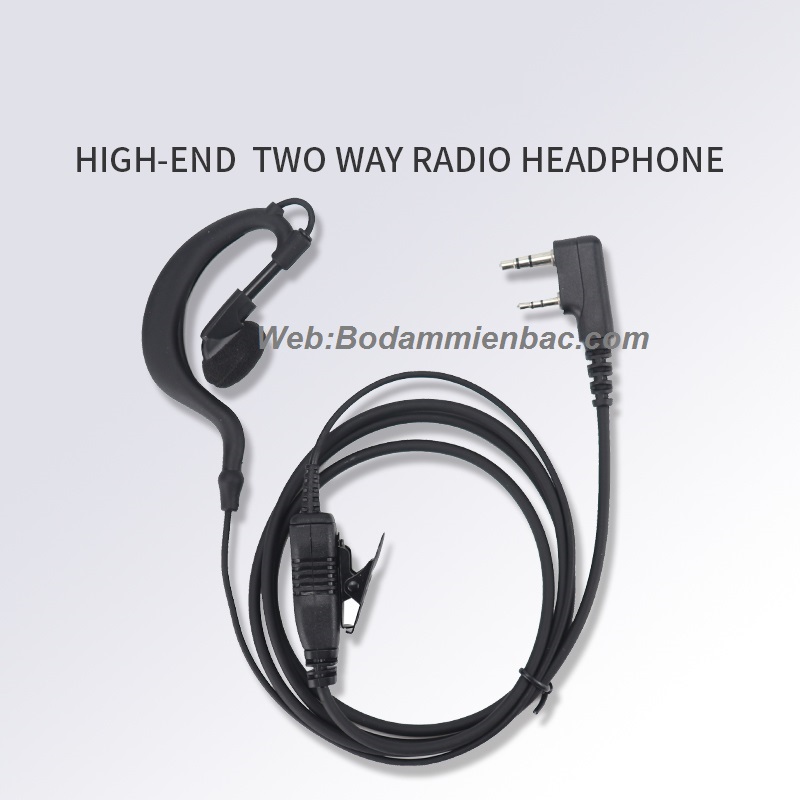 Tai nghe bộ đàm liền Micro KBC PT168