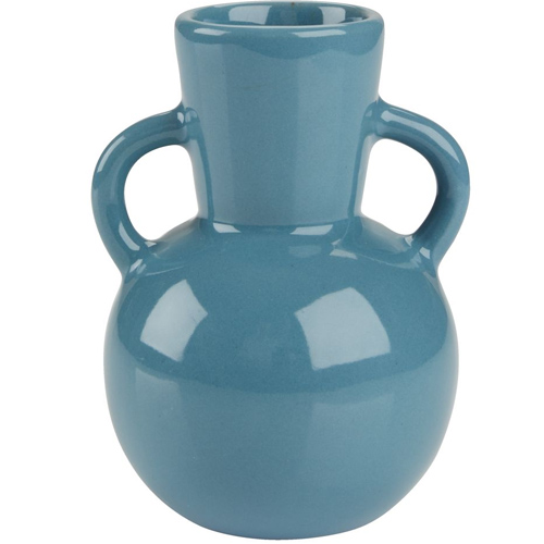 Lọ hoa | JYSK Vilhelm | gốm | xanh | DK9xC12cm