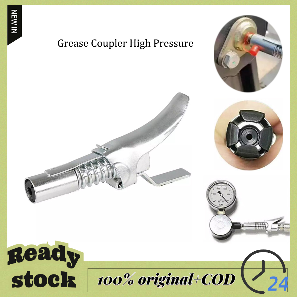 First Generation Grease Coupler High Pressure 12,000 PSI Fast Locking Releasing Heavy Duty Fitting Oil Pump Accessories