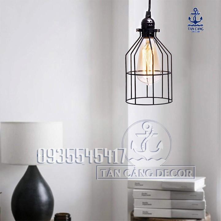 Lồng đèn sắt  Vintage E72 sơn tĩnh điện