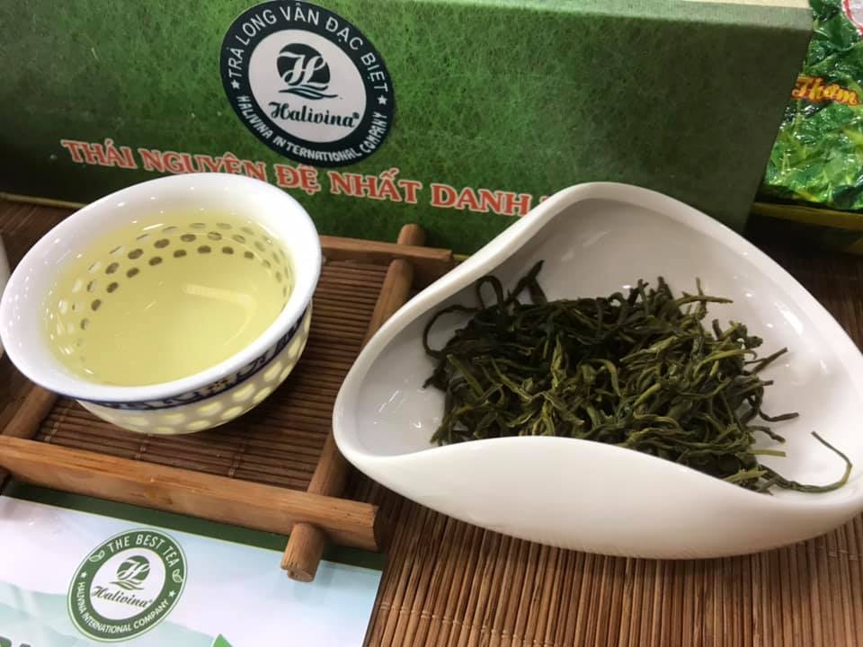 Trà Xanh Long Vân Đặc Biệt Cao Cấp Hộp 200gr