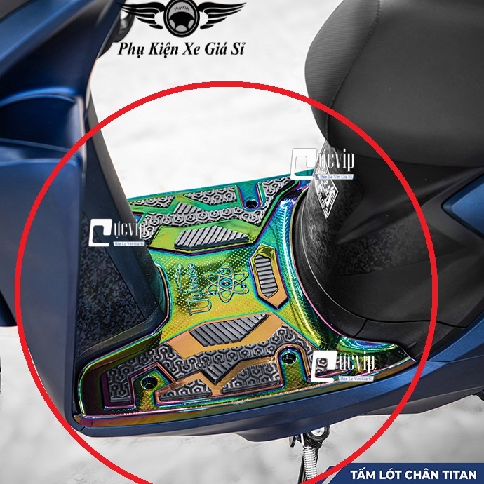 Thảm gác chân trước xe vision 2021 titan 7 màu ms3820