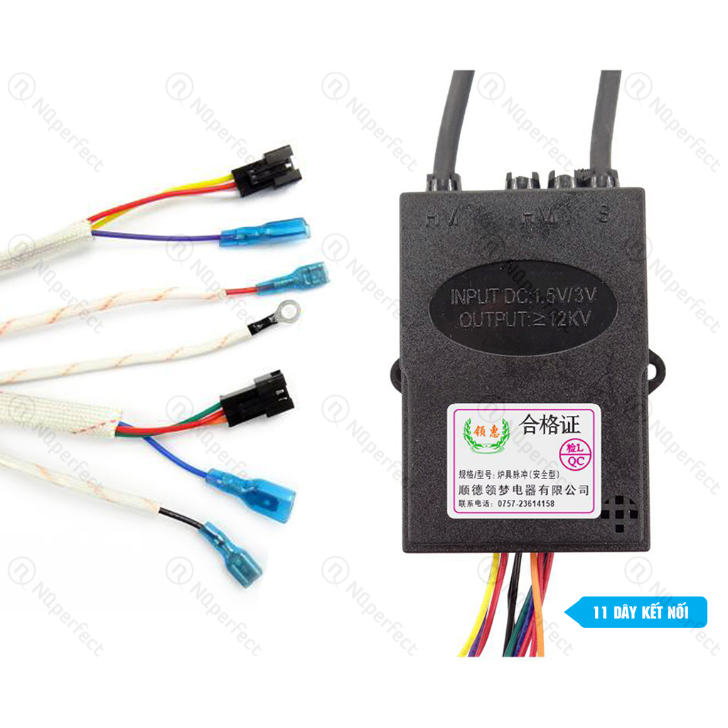 Ic đánh lửa bếp gas âm 2 lò dc 1,5v~3v - ic bếp ga 11 dây giá sỉ