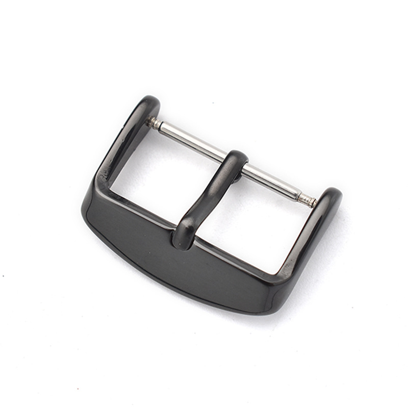 [Phụ kiện đồng hồ] Khóa đồng hồ MS03 thép không gỉ dùng cho dây da nhiều SIZE 14 16 18 20 22 mm (nhiều màu)