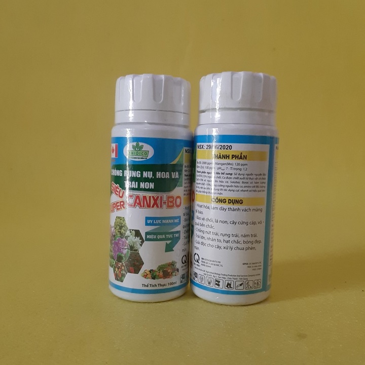 Siêu Canxi Bo Super Canxi Bo CanaĐa 100ml