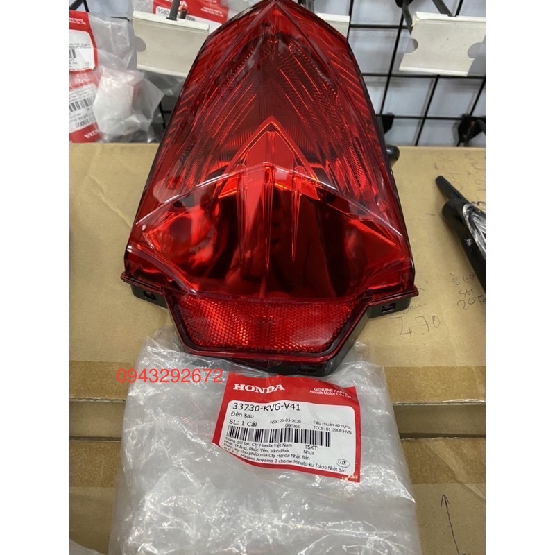 Bộ đèn hậu air blade 2011>2012 honda