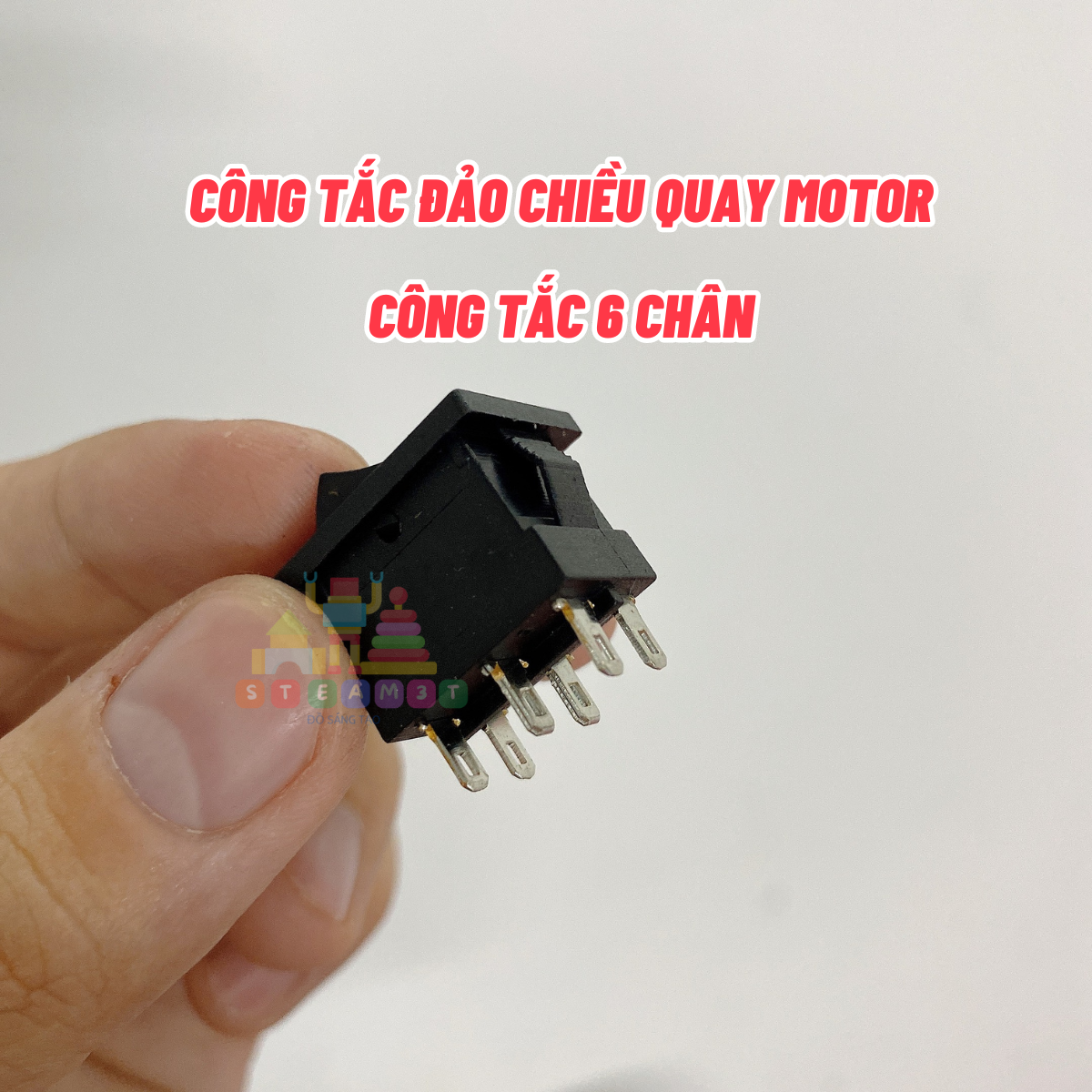 Công tắc 6 chân đảo chiều quay motor - LK0531