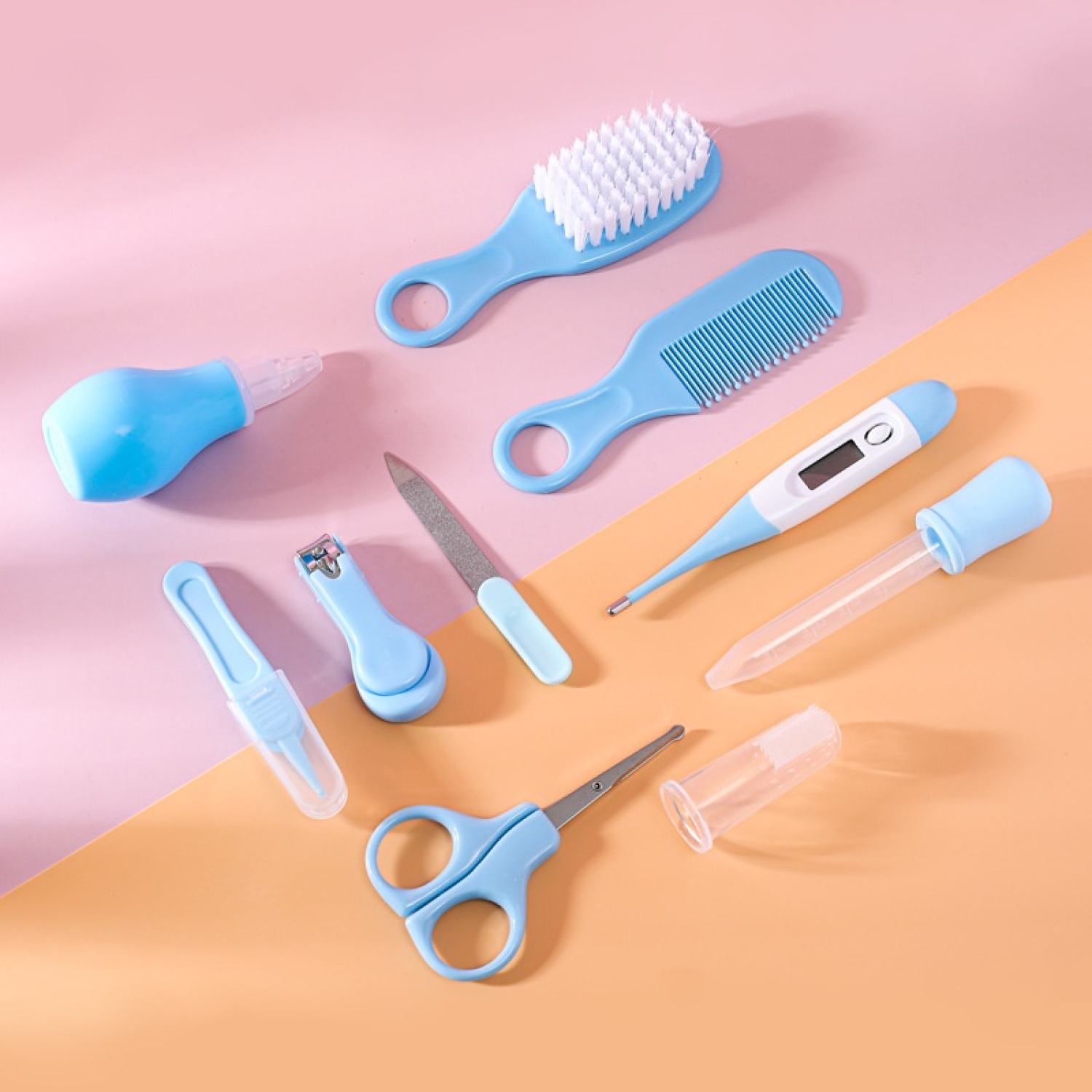 Bộ 10 Dụng Cụ Chăm Sóc Làm Đẹp Cho Bé Sơ Sinh