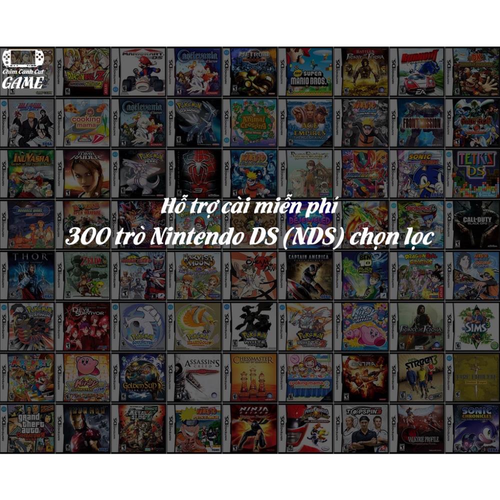 Máy Nintendo DSi (Miễn phí cài Game, Phụ kiện đầy đủ)