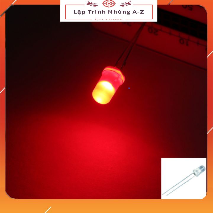 [Lập Trình Nhúng A-Z] Combo 10 Led Đơn Đục Đường Kính 3mm/5mm