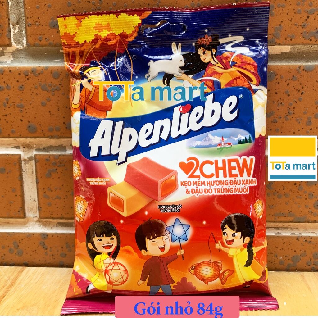 Kẹo Alpenliebe gói nhỏ các vị