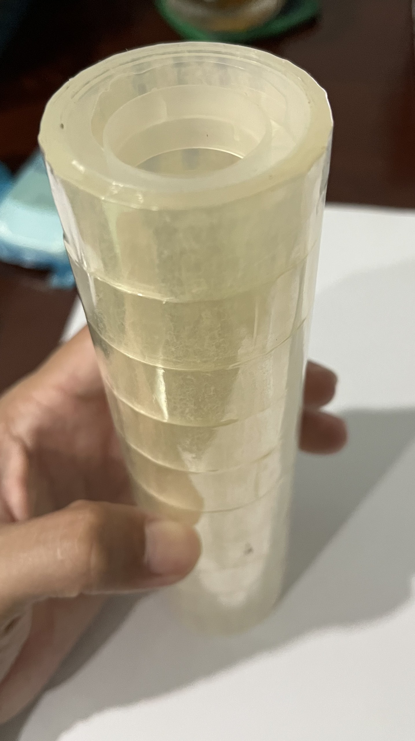 Băng Keo Văn Phòng Phẩm ( Cây 10 cuộn )