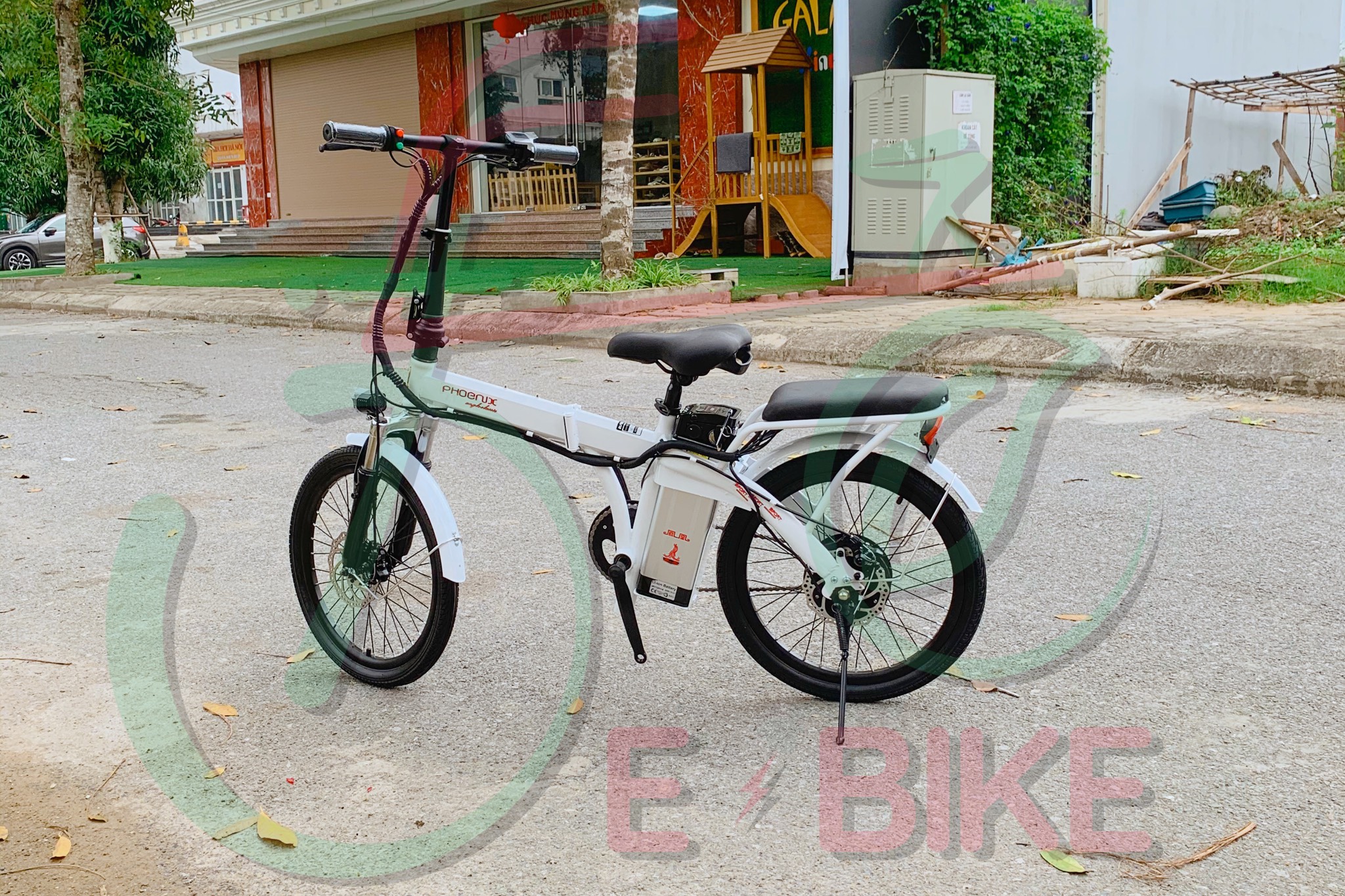 Xe đạp điện thể thao Phoenix gấp gọn cao cấp 20 inch