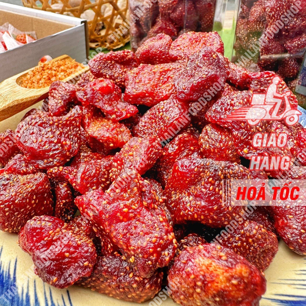 Dâu Tây Sấy Dẻo Thái Lan