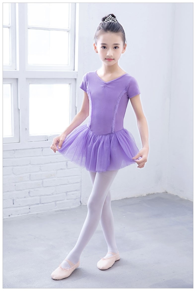Đầm ballet liền thân đáy rời - kèm quần chip