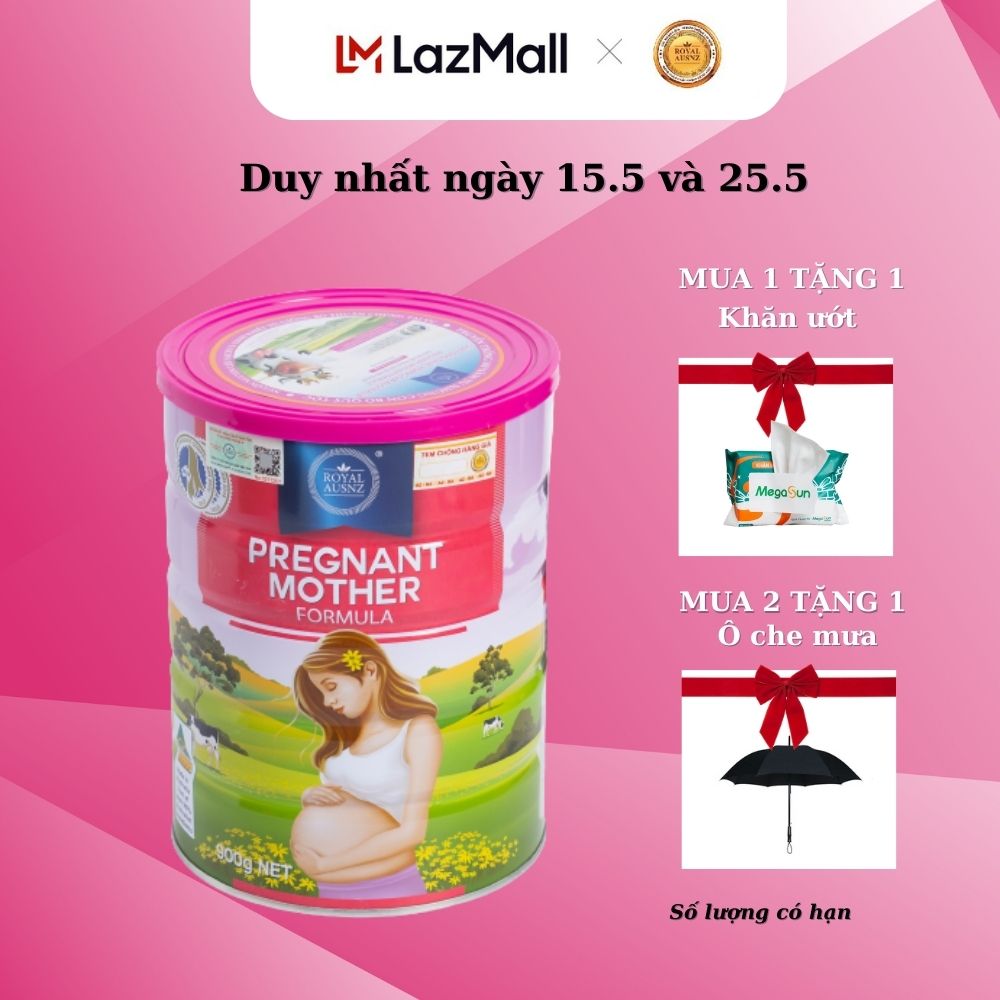 Sữa Bầu Lon 900g - Sữa Bột Hoàng Gia Pregnant Mother Formula Dành Cho Phụ Nữ Mang Thai Royal AUSNZ 900g