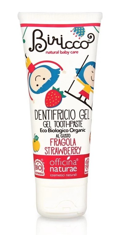 Kem đánh răng hữu cơ cho bé Biricco - Ý - 75ml