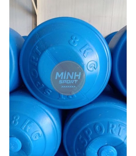 Tạ tay nhựa đôi 2-4-6-8kg