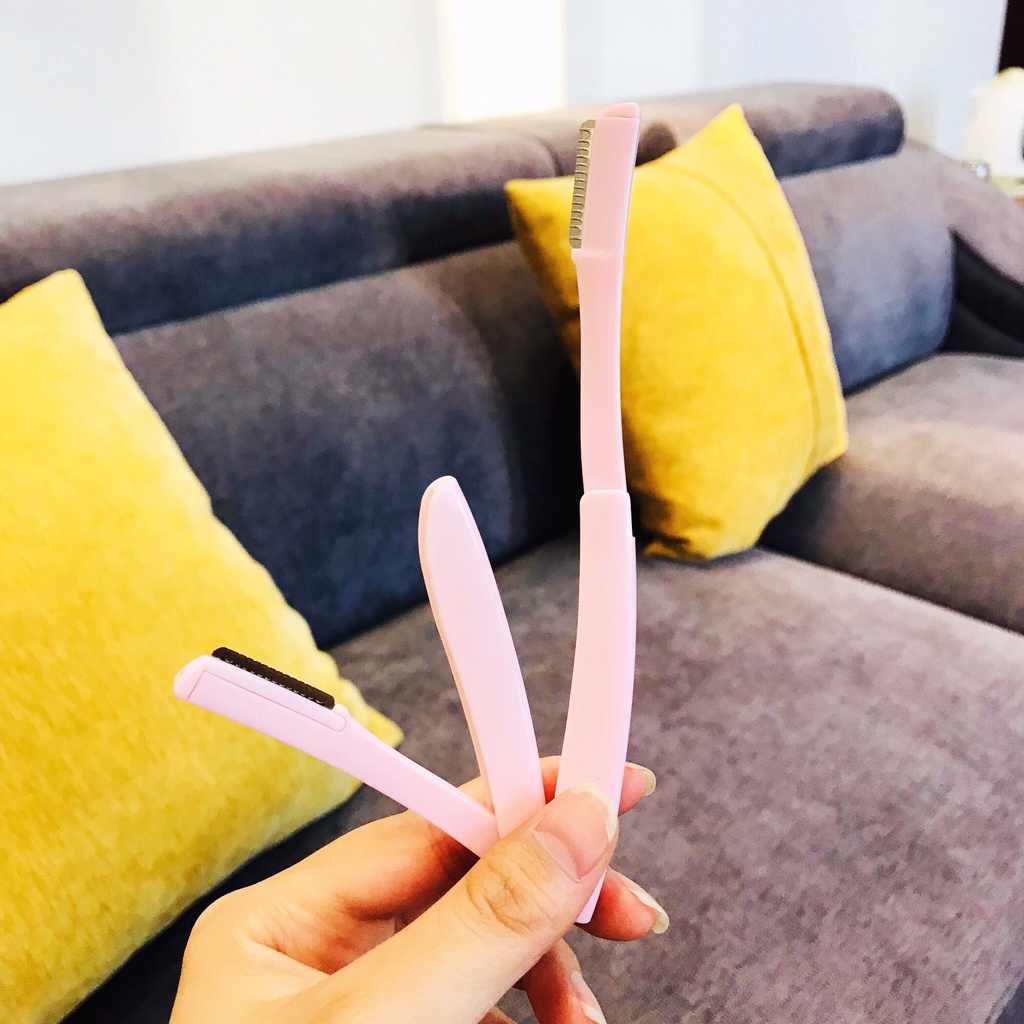 Set 2 Dao Cạo Chân Mày Missha Folding Eyebrow Knife