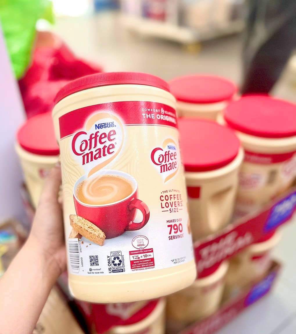Bột kem pha cafe Mỹ Nestlé Coffee Mate 1.5kg