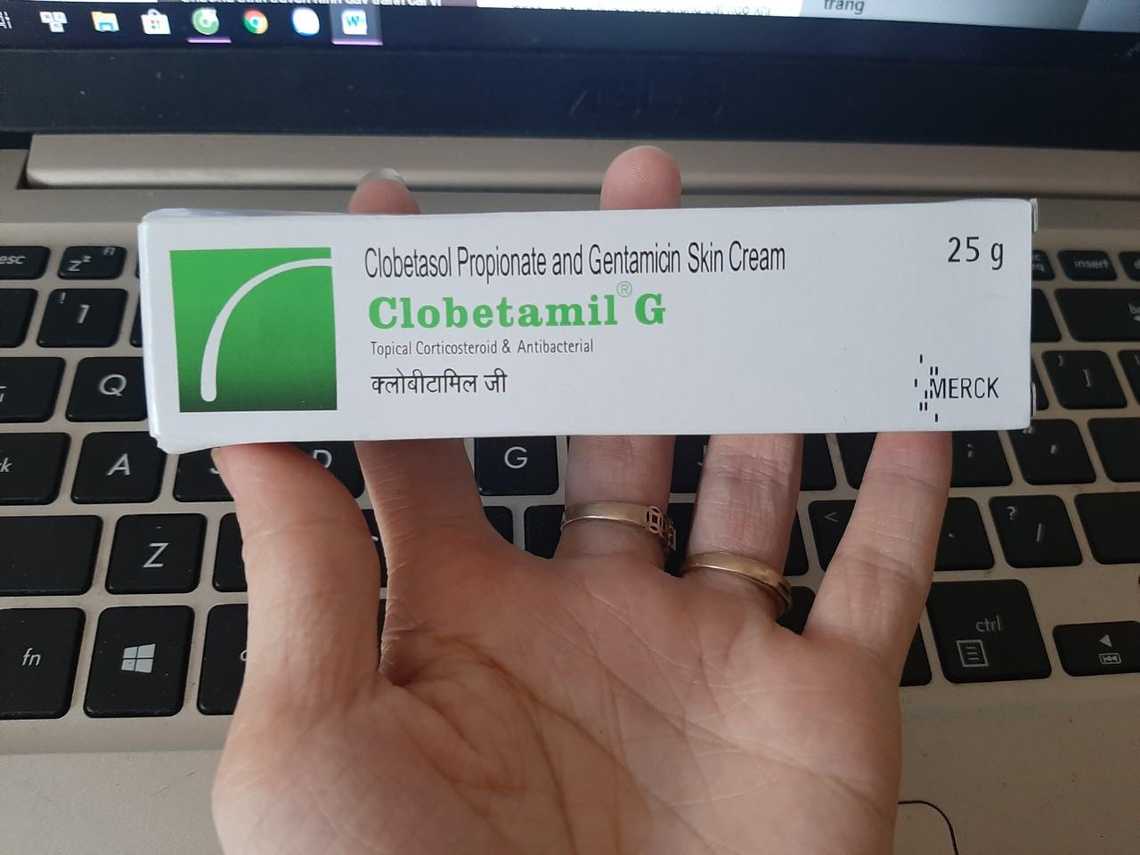 Tuýp Nám Tàn NhanG clobetamil g