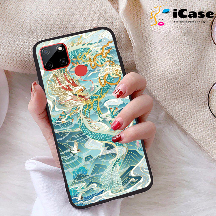 Ốp lưng Realme C12 viền dẻo TPU BST Rong