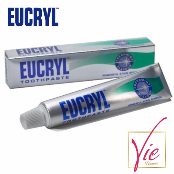 Kem Đánh Răng Eucryl - Eucryl Làm Trắng Răng, Tẩy Trắng Eucryl Toothpaste 62gr
