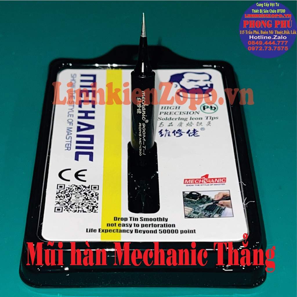 Mũi Hàn Mechanic Thẳng