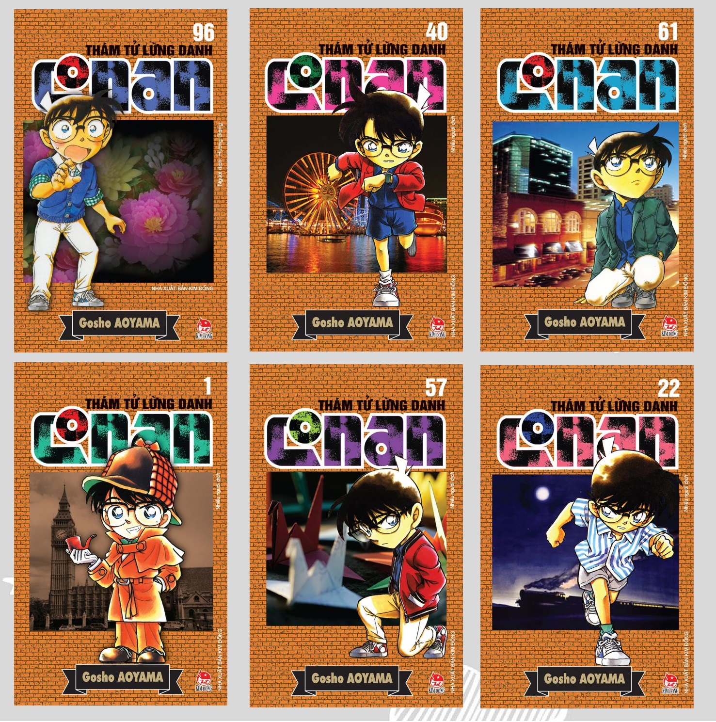 Sách – Thám Tử Lừng Danh CONAN - Combo 5 tự chọn (bộ 100 tập)