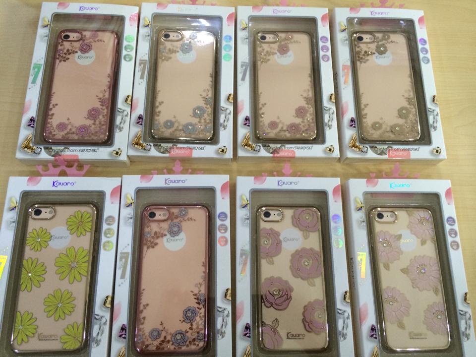 Ốp lưng đính đá Kavaro cho IP 6/6Plus/7/7 Plus/8/8 Plus