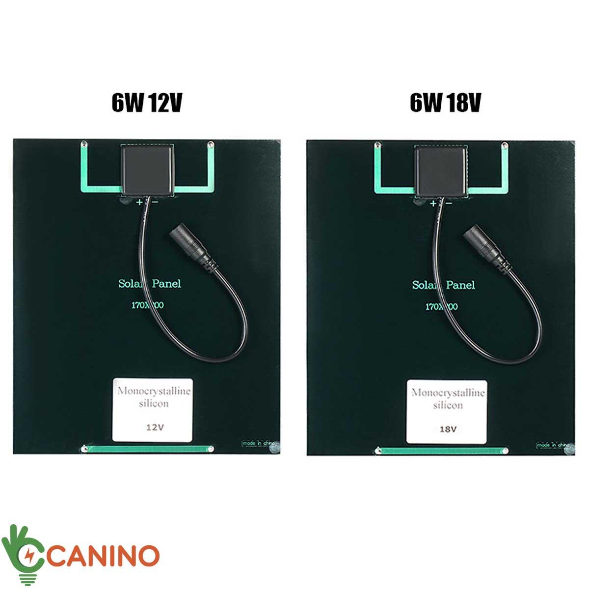 Tấm pin năng lượng mặt trời 12V 6W