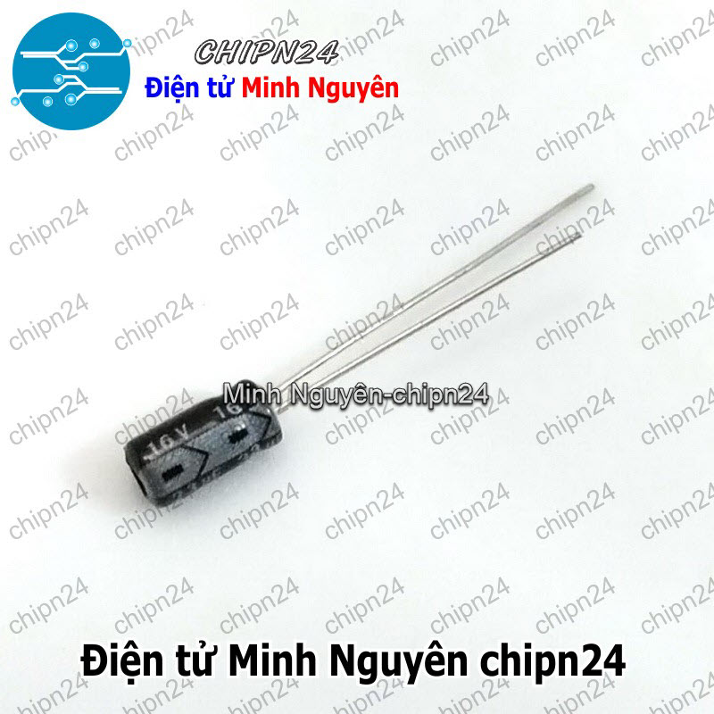 [25 con] (F248) Tụ hóa 33uF 16V Đen (4x7mm) - HH003639