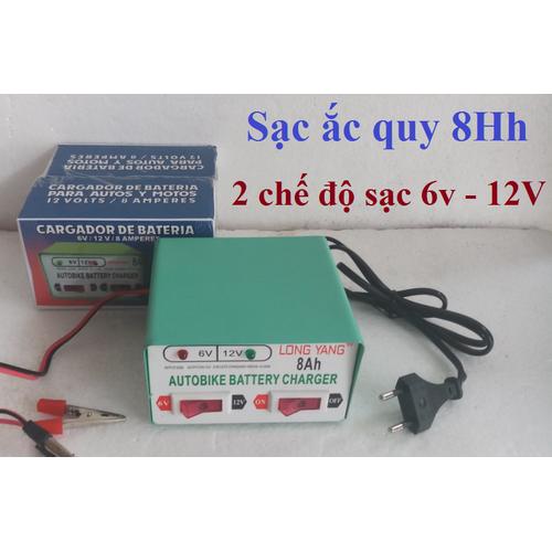 Bộ sạc bình ắc quy 2 chế độ 6V và 12V