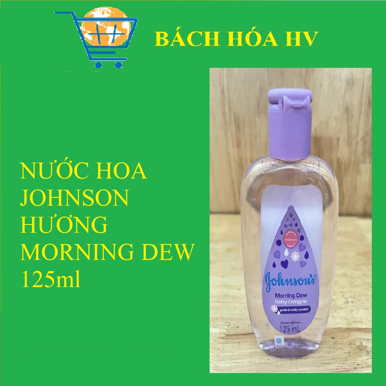 Nước hoa Johnson's 125ml - BACH HOA HV